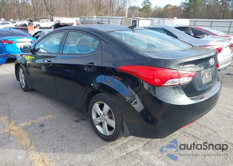 2013 Hyundai Elantra Gls z USA, uszkodzony, nr VIN 5NPDH4AE7DH414946